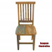 Cadeira de madeira "Mineira" Com Tinta em Peroba Rosa - 514