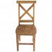Cadeira modelo "X" Rústica em Peroba Rosa - 4904