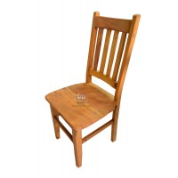 Cadeira de Madeira modelo Alemã Aplainada em Peroba Rosa - 4049